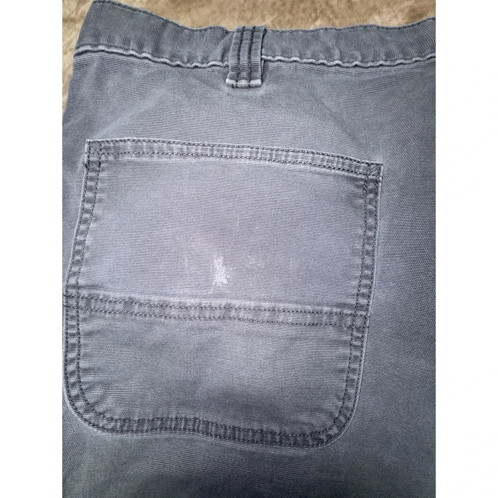 Carhartt Relaxed Straight Rigby Dungaree Pants Men's *42 X 29 Gravel Gray